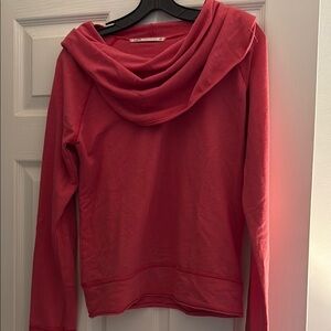 Louis Vuitton Red Cowl Neck Sweater